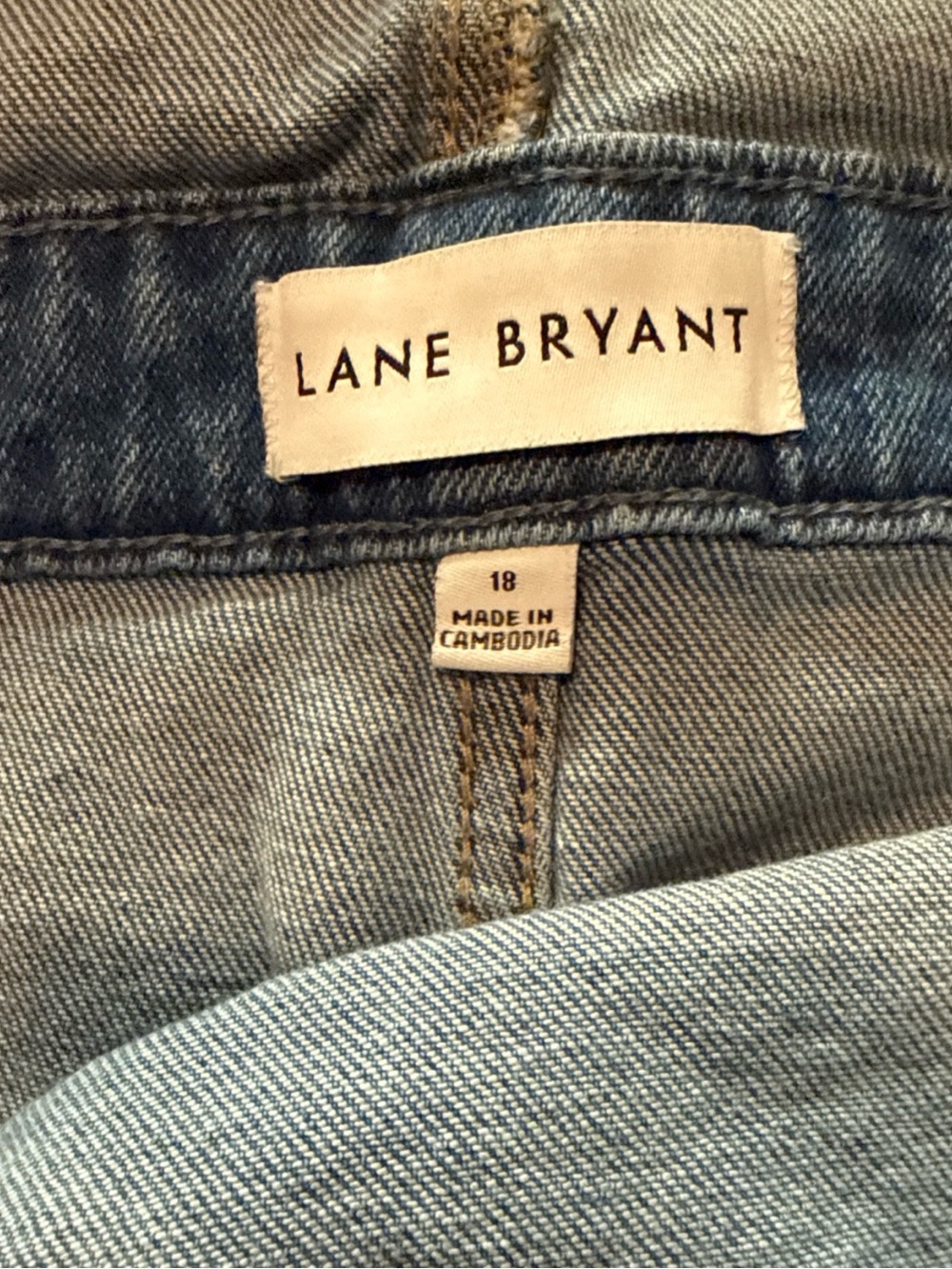 Lane Bryant Light Blue Denim Overalls - Picture 7 of 7